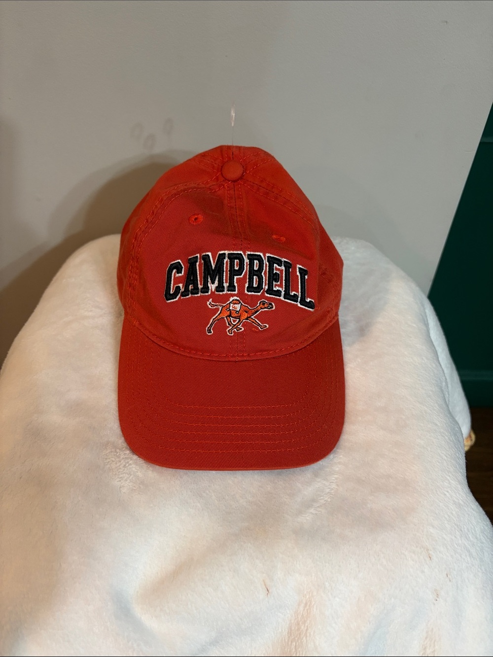 Legacy Red Campbell Embroidered Baseball Hat